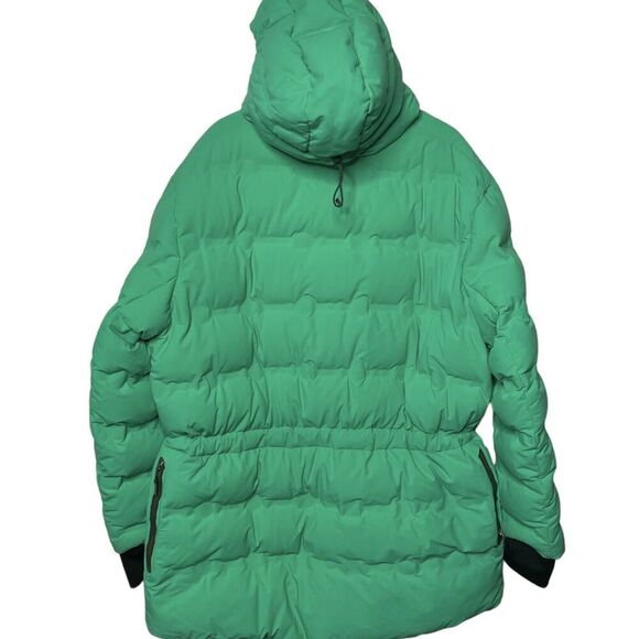 7L 7 Layer System Men Resurgence Down Parka Trek Jacket Coat  XXL Green Ski - Picture 7 of 16